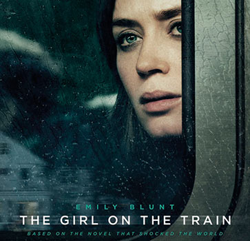 девушка в поезде постер